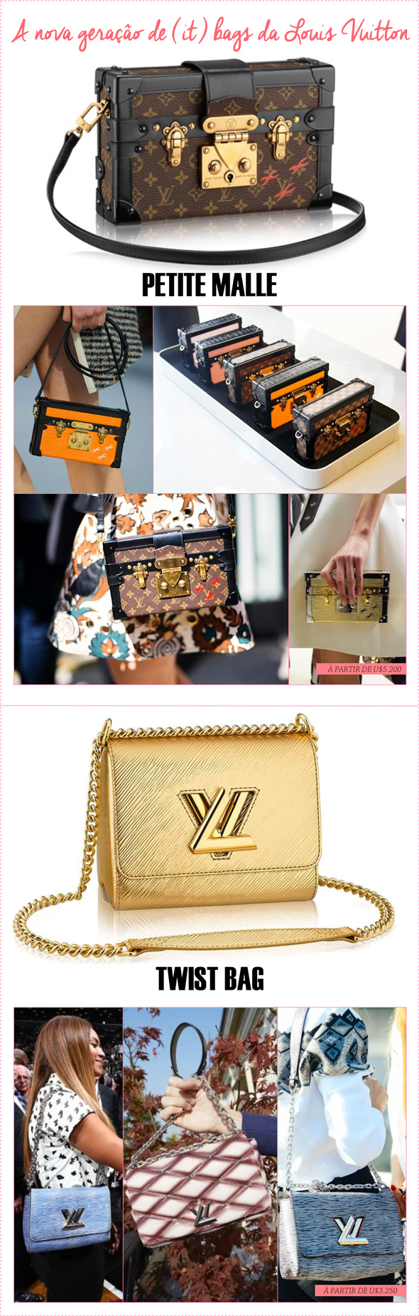 A nova geração de bolsas Louis Vuitton - Fashionismo