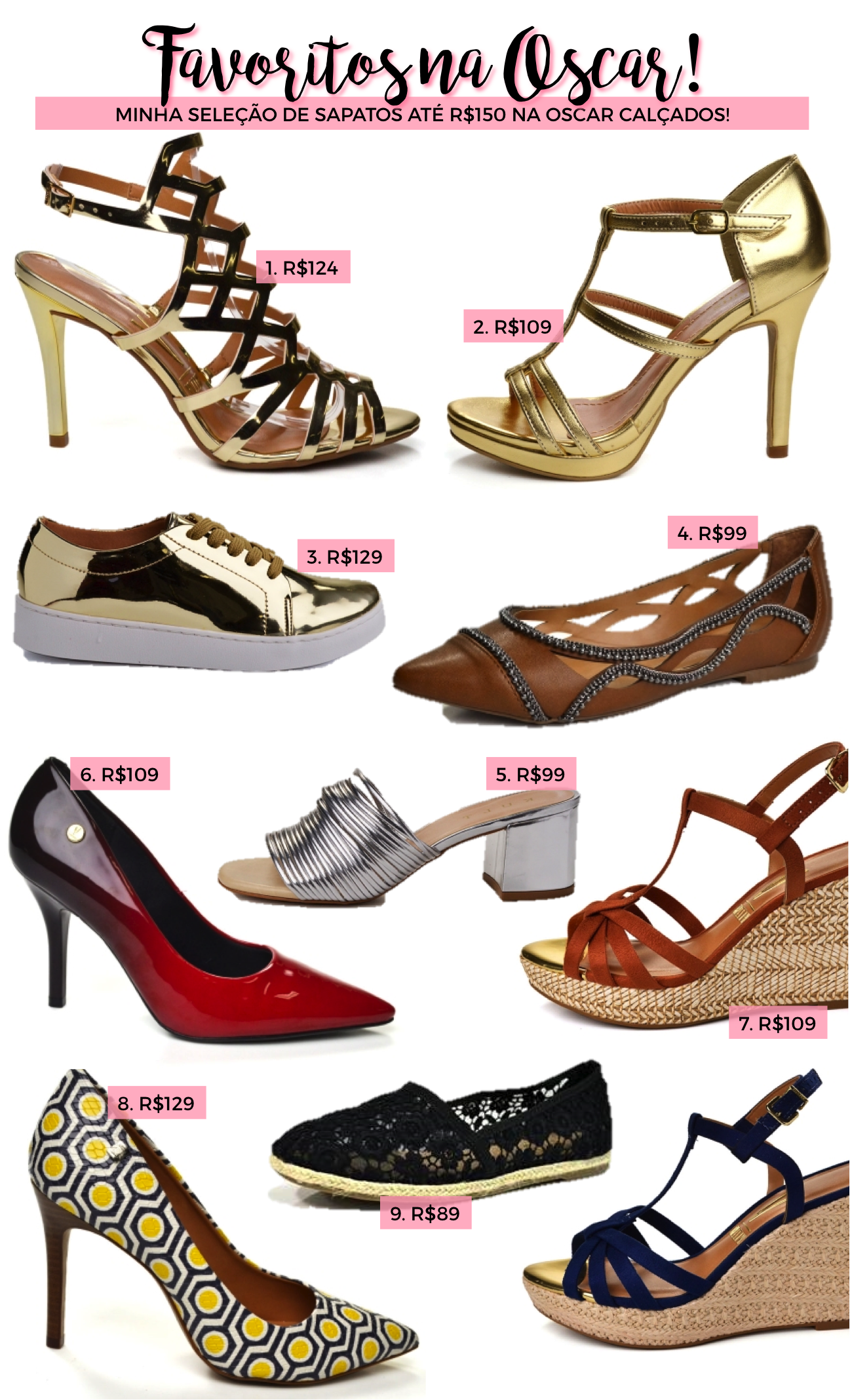 Site oscar hot sale calcados