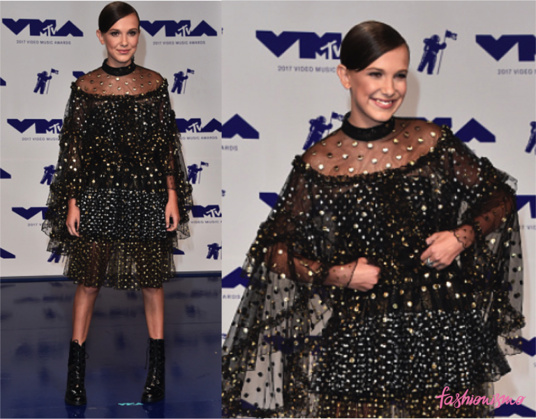 VMA 2017: Millie Bobby Brown - Fashionismo